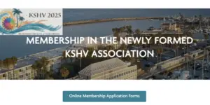 Kaposi’s Sarcoma Herpesvirus (KSHV) and Related Agents Association, Inc., an international non-profit organization (501 c 3 application pending), established for the purpose of promoting research related to KSHV